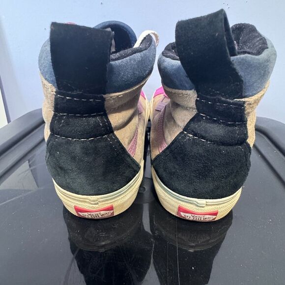 Vans high tops tri colour shoes. size‎ 8 mens 9.5 ladies - Picture 2 of 4